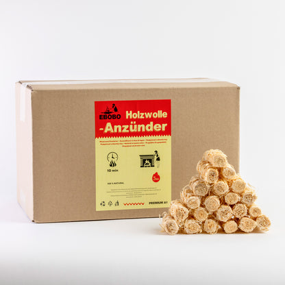 Wood Wool Fire Starter – (5 kg) 400 pcs